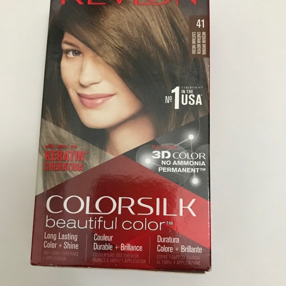 Revlon  Colorsilk  Medium Brown 3D Color #41 - Picture 1 of 8